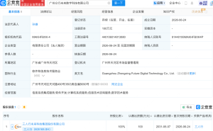 三人行在广州成立众行未来数字科技公司
