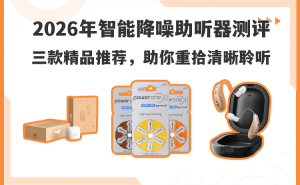 2026年三款AI智能降噪助听器深度测评：精准匹配需求，开启清晰聆听新体验