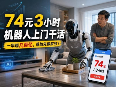 具身智能落地：74元3小时机器人服务，烧钱赛道是泡沫还是新机遇？