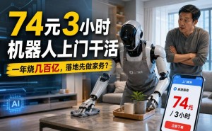 具身智能落地：74元3小时机器人服务，烧钱赛道是泡沫还是新机遇？