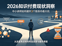 2026知识付费新局：中小讲师破局内卷，深耕垂直赛道与服务突围