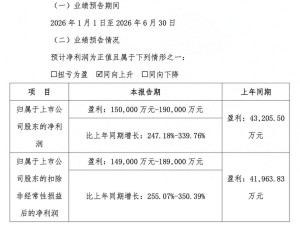 协创数据上半年净利预增超247%，董事长耿康铭2025年薪酬微降