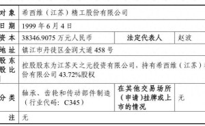 希西维完成IPO辅导备案启动上市进程 赵波任董事长兼总经理