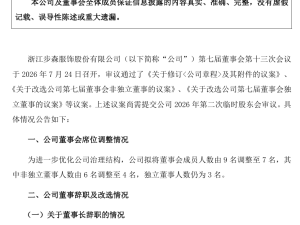 *ST步森高层大换血：董事长携6名董事辞职，新董事会成员浮出水面