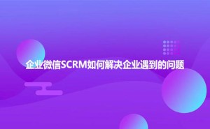 企微SCRM：破解私域运营困局，从引流到转化全链路赋能企业增长