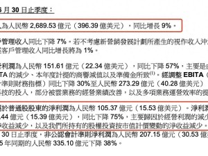 阿里2027财年首季财报：净利润下滑，CEO吴泳铭称AI算力投入回本周期有望缩短