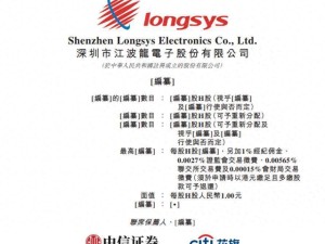 1600亿市值江波龙港交所过审 副总高喜春年薪超董事长超三倍