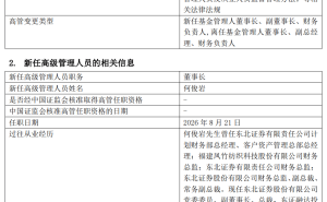 东方基金人事变动：何俊岩掌舵，规模攀升下业绩分化难题待解