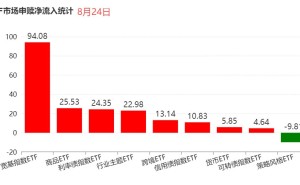 ETF资金榜|超94亿元资金净流入宽基指数ETF
