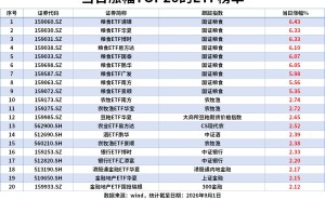 ETF风向标|农业板块大爆发，粮食ETF涨6%，沪深300ETF、中证500ETF、创业板ETF单日“吸金”居前