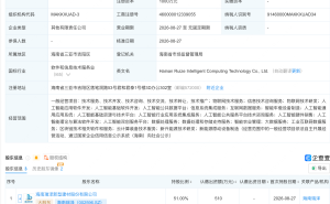 海南瑞泽等成立智算科技新公司