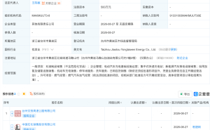 中国石化等在台州投资成立能源新公司