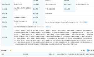 厦门国贸投资成立智算科技公司，含多项AI相关业务