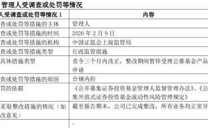 德邦基金领罚单后换帅，尉迟平上任能否筑牢合规内控防线？
