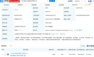 海川智能投资成立光联科技新公司
