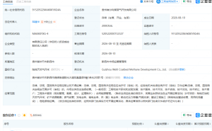 维尔利在贵州成立煤层气开发公司
