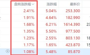 美股存储股盘前再度集体上涨