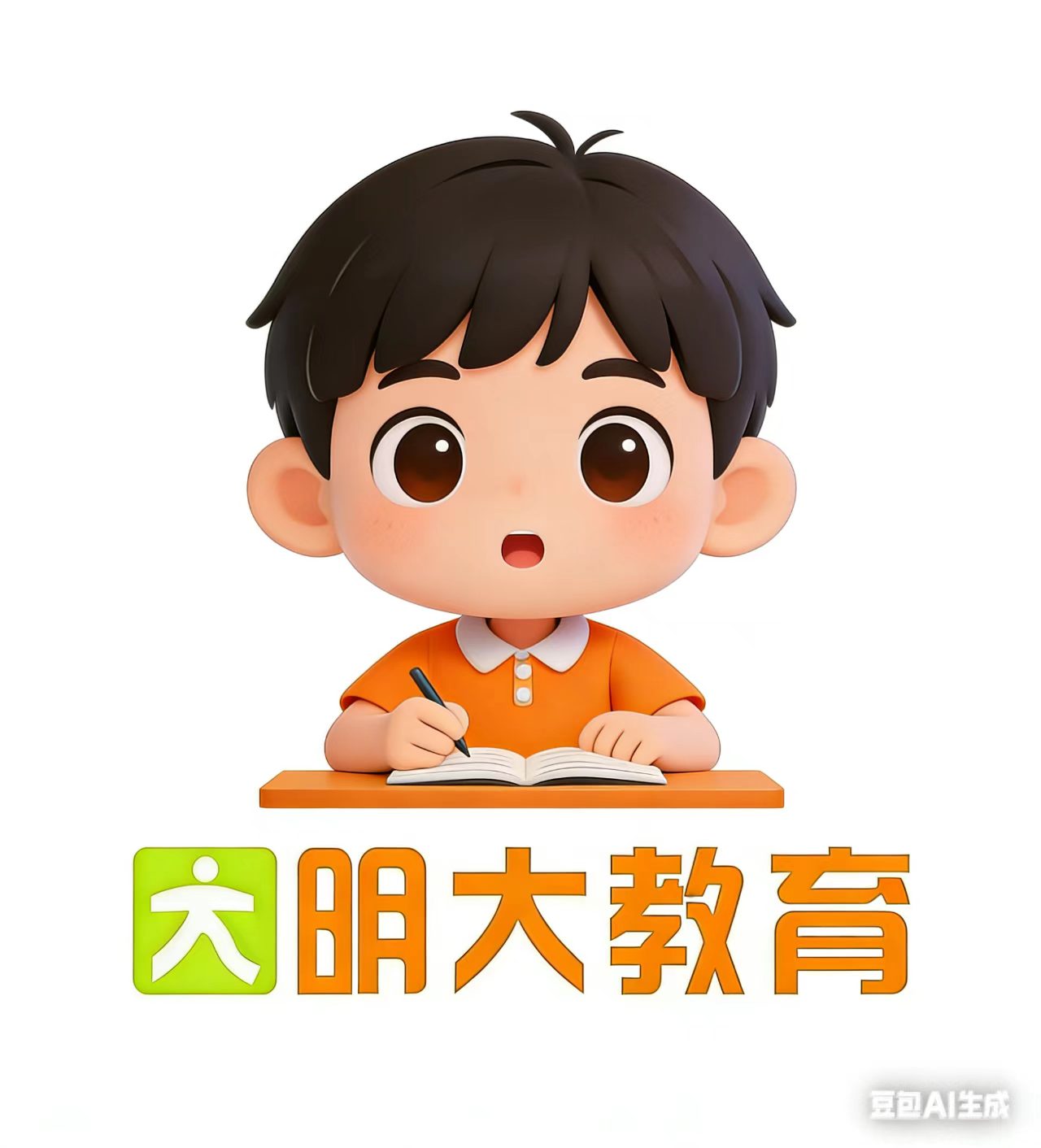 明大教育海口校區實景展示，體現標準化教學環境